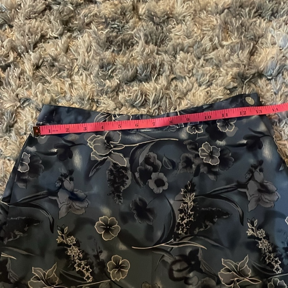 Vintage casual Corner Annex blue floral cottage core boho skirt | M - Picture 7 of 8